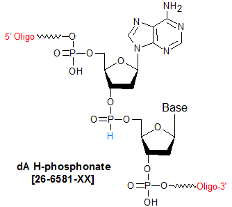 picture of H-Phosphonate dA. dA(H-p)